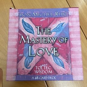 The mastery of love card deck by Don Miguel Ruiz